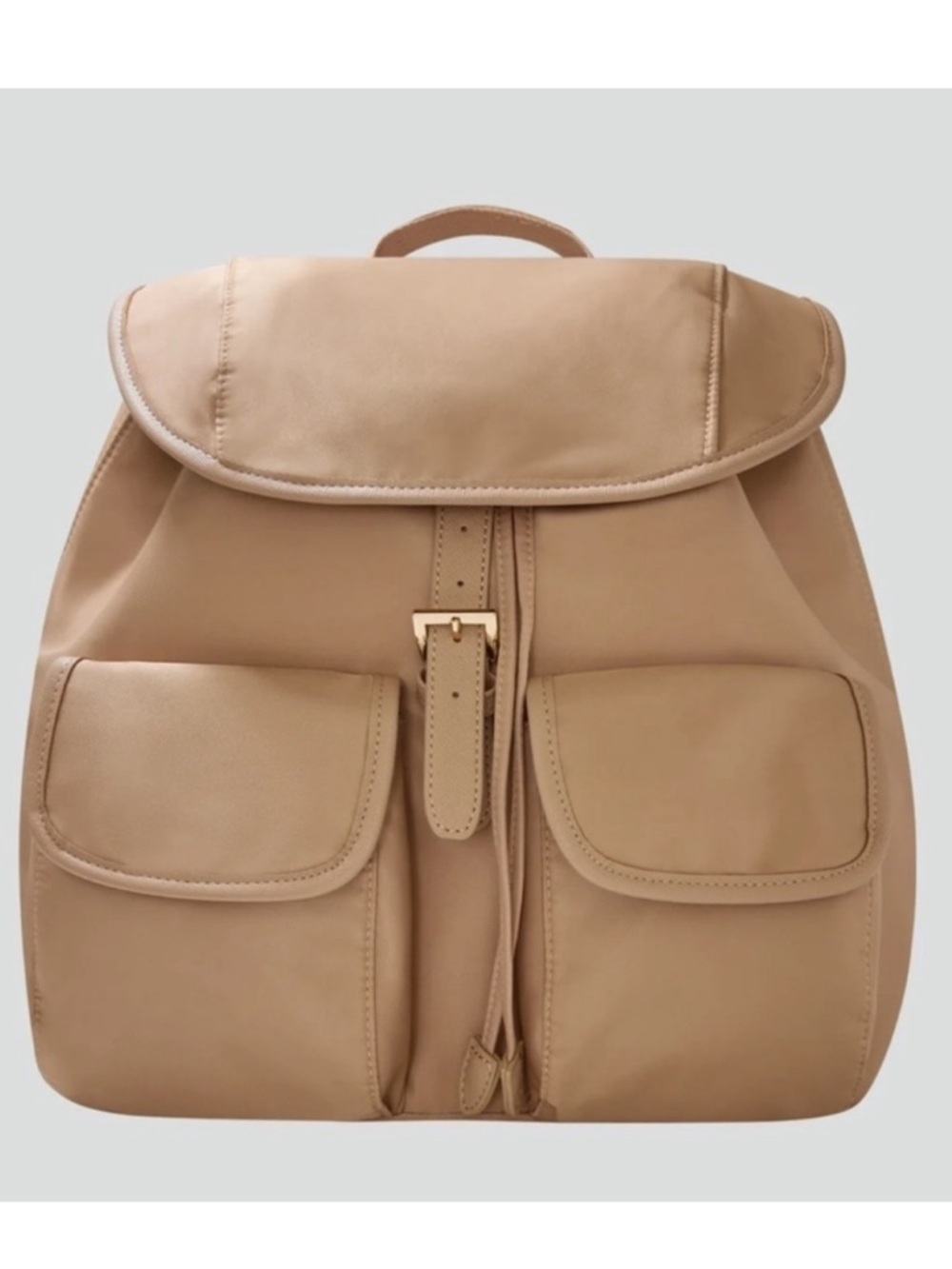 Year of Ours - Tan - Backpack / Gym Bag - Multiple Pockets - Adjustable Straps